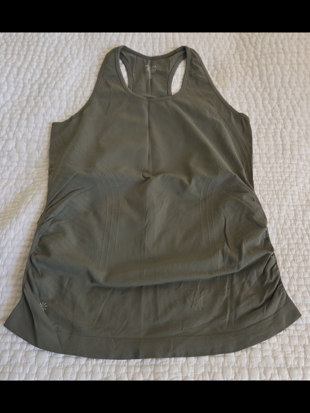 Athleta Olive Green Speedlight Tank